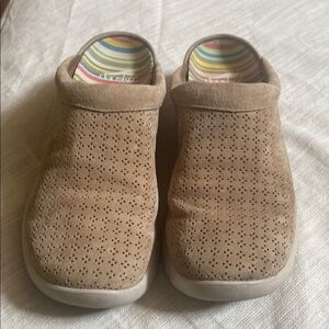 Dansko Tan Suede Women's Shoes